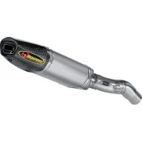 Akrapovic Slip-on Line Kawasaki Zx-6r 07/08 S-k6so5-hact Ikke-homologert Slip-on Lyddemper