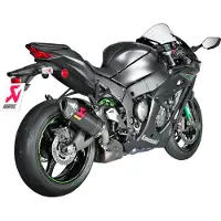 Akrapovic Slip-on Line Kawasaki Zx-10r 16-18 S-k10so16-hzc Ikke-homologert Slip-on Lyddemper