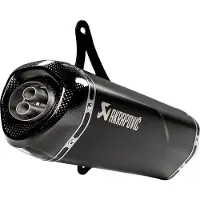 Akrapovic Slip-on Line Vespa Gts 300/sei Giorni/hpe 2016 S-ve3so9-hrssbl Ikke-homologert Slip-on Lyddemper