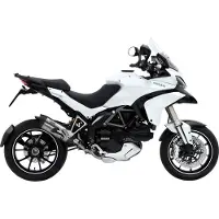 MIVV Suono Ducati Multistrada 1200 2010-14 D.027.l7 Homologert Slip On Lyddemper