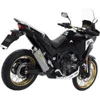 Arrow Maxi Race-tech Approved Titanium Honda Crf1100l Africa Twin ´20-22 Homologert Lyddemper