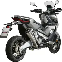 MIVV Delta Race Honda X-adv 750 2017-24 H.066.ldrx Homologert Slip On Lyddemper