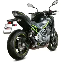 MIVV Mk3 Kawasaki Z900 A2 2017-24 K.056.lm3c Homologert Slip On Lyddemper