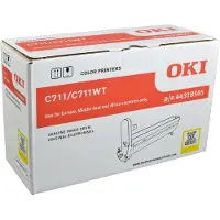 OKI - Gul - original - trommelsett - for C711cdtn, 711DM, 711dn, 711n