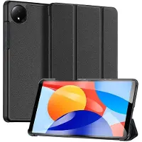 DUX Xiaomi Redmi Pad SE 8.7 Domo Tri-Fold Smart Folio-etui - Svart