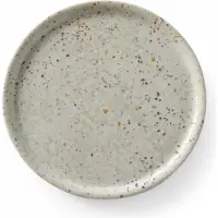 Duralex Drops Collection pizzatallerken i porselen, diameter 31 cm - sett med 6 stk