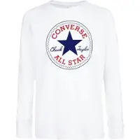 Converse Genser - Hvit m. Logo - - 13-15 år (158-170) - Genser