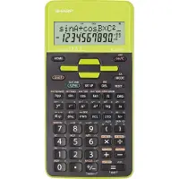 Sharp EL-531TH, Lomme, Vitenskaplig, 10 sifre, 2 linjer, AC/DC, Sort, Hvit