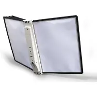 Durable Sherpa Wall 5, Vegg, Portrett, A4, Sort