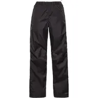 Vaude Women's Fluid Full-Zip Pants S/S, regnbukser, dame, svart