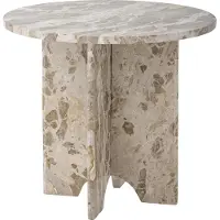 Bloomingville Jasmia sidebord - brun - marmor