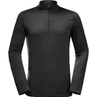 Jack Wolfskin Sky Thermal Half Zip Langarmet T-skjorte