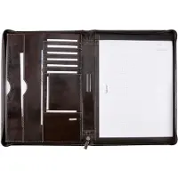 Alassio Jüscha MONACO, Lær, Sort, A4, 330 mm, 250 mm, 35 mm