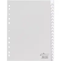 Durable 6443-10, Grå, Portrett, A4, 215 mm, 297 mm, 20 stykker