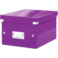 Leitz Click & Store - Lagerboks - for A5 (148 x 210 mm) - metallisk purpur