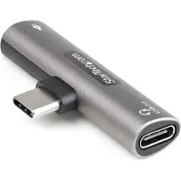 StarTech.com Cdp2capdm Usb-c Til Usb-c/jack-adapter 3.5 Mm