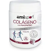 Amlsport Magnesium/vitamin C+b1+b2+b6 Kollagenpulver Jordbær 350g