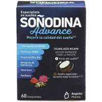 SoÑodina Melatonina Advanced Kosttilskudd 60 Enheter