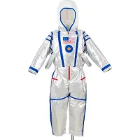 Souza Kostymer - Astronaut - Sølv - - 3-4 år (98-104) - Kostymer