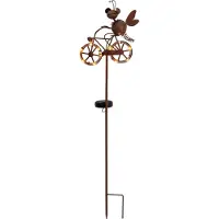 Näve LED-solcelledekolampe 5282414 med sykkel