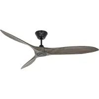 CasaFan Takvifte Eco Airscrew 152 cm, svart, tre