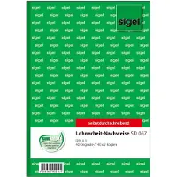 Sigel SD067, Grønn, A5, 120 ark