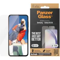 PanzerGlass Screen Protector Samsung Galaxy A55 5G | Ultra-Wide Fit w. EasyAligner