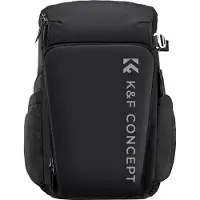 Kf K+F Ryggsekk Fotografering Ryggsekk 25l kameraveske for Canon Nikon Alpha Air K&f / Kf13.128v4 / Svart