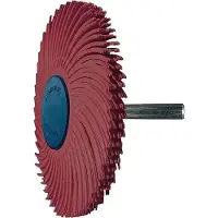 Magni Radialbørste 76x6,4-6x40 K220 rød