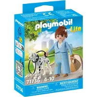 Playmobil MittLiv - Leder med Dalmatiner - 71736 - 8 Deler - - OneSize - Lekefigur