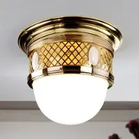 Orion Elegant ALT WIEN messingtaklampe i Jugendstil
