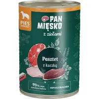 PAN MIĘSKO Økonomipakke Pan Mięsko Dog 36 x 400 g - Pâté med and