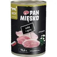 PAN MIĘSKO Økonomipakke Pan Mięsko Cat 24 x 400 g - Kalkun med gås