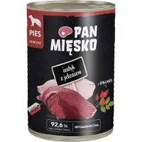 PAN MIĘSKO Økonomipakke Pan Mięsko Dog 36 x 400 g - Kalkun med hjort