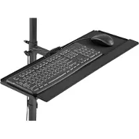 Digitus DA-90374 - Vogn - for LCD-skjerm / PC-utstyr - metall - svart - skjermstørrelse: 17-32