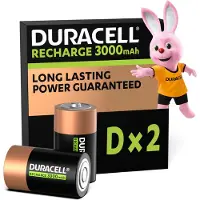 Duracell D Rechargeable Batteries NiMH (Pack-2)