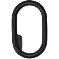OrbitKey All-black Add-on Nøkkelring