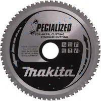 Makita 185x30x64z SPESIALISERT metall/rustfritt stål sirkelsagblad