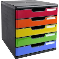 Exacompta 301798D, Sort, 350 mm, 288 mm, 320 mm