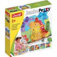 Quercetti Pinmosaikk - Jumbo Peggy - 45 Deler - 2271 - - OneSize - Leketøy