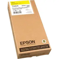 Epson T50U4 - 350 ml - gul - original - blekkpatron - for SureColor SC-T5700D, SC-T5700DM, SC-T7700D, SC-T7700DM