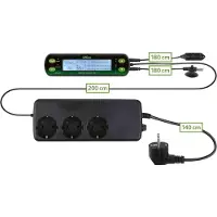 Trixie Digital Termostat/hygrostat 2 Kretser