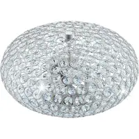 Eglo CLEMENTE LOFT 2L Ø350 KRYSTAL