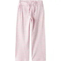Name It Kids Bukser - Noos - NkfSuraja - Parfait Pink/Bright White - - 7 år (122) - Bukser - bomull