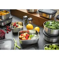 GEFU Provido 2000ml Lufttett Beholder