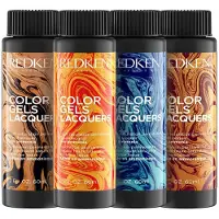 Redken Color Gel Lacquers 7ab Moonstone 60ml Permanent Hårfarge 3 Enheter