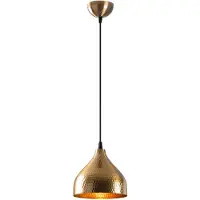 Opviq Tattoo 2394 hengelampe, Ø18cm, gull antikk