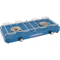 Campingaz gasblus uden låg. Base Camp.2 x 1600 watt blus. 1,4 kg.