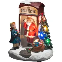 Konstsmide Telefonkiosk Juledekorasjon 5 LED, 3xAAA