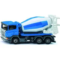Siku 1896, Truck/trailer, Montert på forhånd, 1:87, Metall, Plast, 3 år, Blå, Oransje